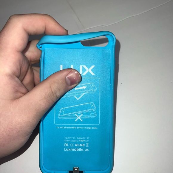 3 IPhone 7+/8+ Cases (2 Battery Cases) - Picture 5 of 16